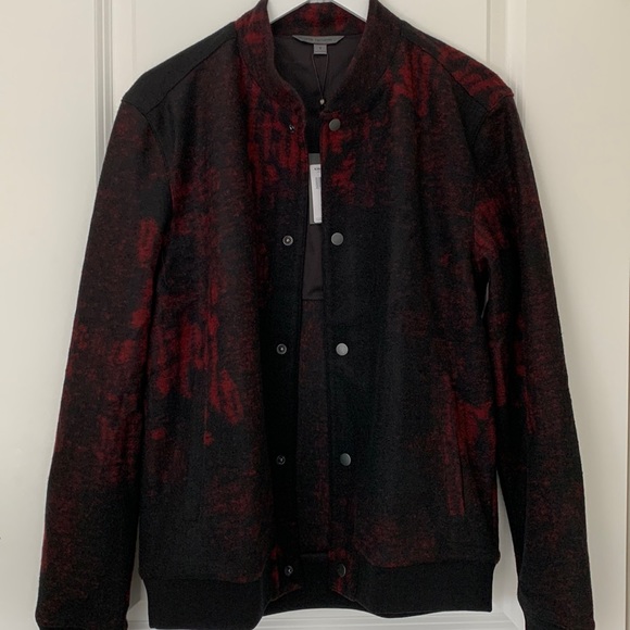 John Varvatos Jewell Baseball Jacket - Picture 2 of 11